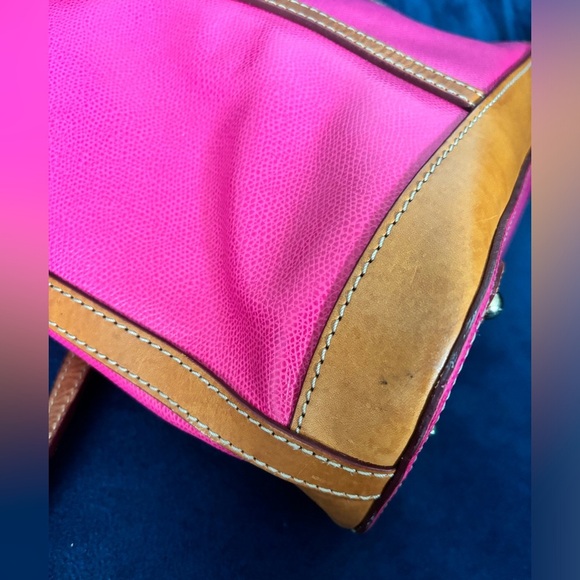 Dooney & Bourke Pink Claremont Cynthia Tote Vintage Y2K EUC - Picture 13 of 16